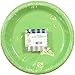 Hanna K. Signature Collection Round Dinner Plate-10 | Lime Green | Pack of 50 Plastic, 10 inch Plate