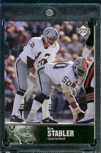 1997 Upper Deck Legends # 166 Ken Stabler Oakland Raiders Football Card - Mint !!