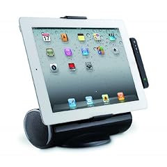 Logitech Halterung/Lautsprecher inkl. Fernbedienung schwarz (f�r iPad, iPad 2 und iPad 3. Generation, Tablets)