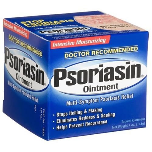 Psoriasin Multi-Symptom Psoriasis Relief Ointment, Intensive Moisturizing, 4 Ounces
