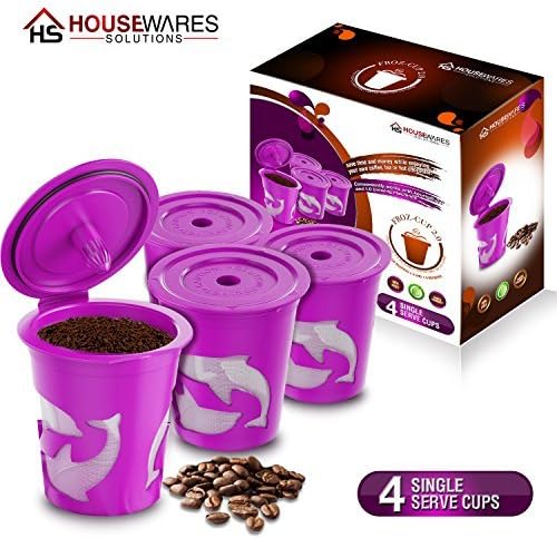 FROZ-CUP 2.0 - 4 Refillable/Reusable K-Cups for Keurig 2.0 - K200, K300, K400, K500 Series and all 1.0 Brewers (4-Pack), Model: FROZ-CUP 2.0 (Tools &amp; Outdoor gear supplies)