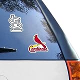 St. Louis Cardinals 2-Pack 4'' x 4'' Die-Cut Decals