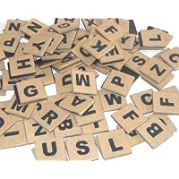 MagnaPlay Magnetic Wooden Letter Tiles