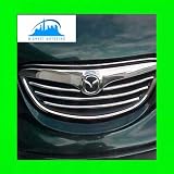 1998-1999 MAZDA 626 CHROME TRIM FOR GRILL GRILLE 98 99 