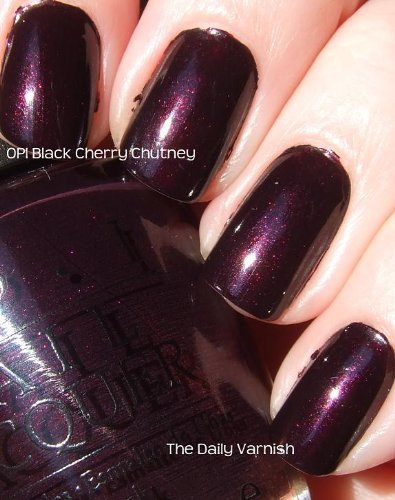 OPI: Lacquer NLI43 Black Cherry Chutney, 0.5 oz OPI: Lacquer NLI43 Black Cherry Chutney, 0.5 oz