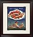 Georgia/UCLA 1943 Rose Bowl - Commemorative Framed Plaque Decoration - Georgia Bulldogs