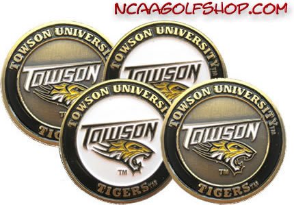 Towson Tigers Golf Ball Markers