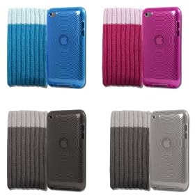 Full Range of Sports Gel Cases + Socks & Screen Protector Kit for New Apple iPod Touch 4 4th Generation - 8GB 32GB 64GB