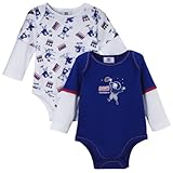 Infants' New York Giants Long-Sleeve Bodysuit 2-pk.