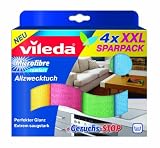 Produkt-Bild: Vileda 129070 Microfaser Comfort T&uuml;cher XXL Sparpack 4er Pack, mit Geruchsstop