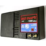 Red Snap'r EAC100M-RS 100-Mile AC Low Impedance Fence Charger