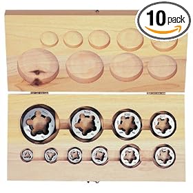 Irwin Industrial Tools 24801 Fractional Hex Rethreading Die Set, 10-Piece by Irwin