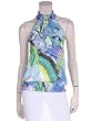 Flamingo Sexy Sheer Patterned Halter Top
