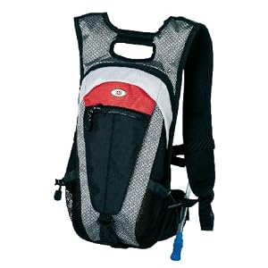 Swiss Gear Alpen Ultralight 2-Liter Hydration Pack (Black Grey Red White) by Swiss Gear