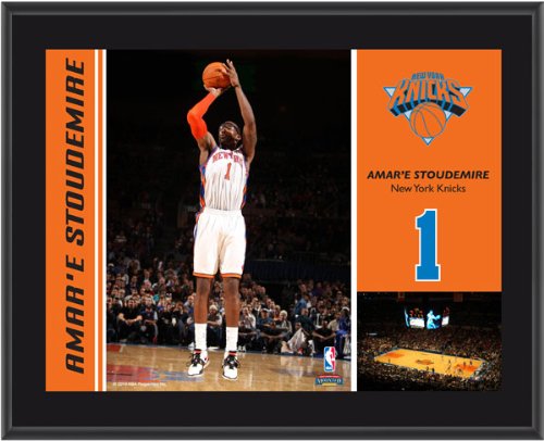 Mounted Memories New York Knicks Amar'e Stoudemire 10X13 Sublimated Plaque