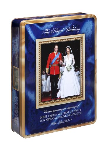 Walkers Royal Wedding Commemorative Tin, Butter Shortbread (Limited Edition), 15.9-Ounce