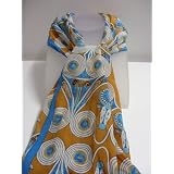 Thebes Long Silk Scarf