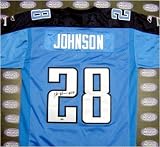 Chris Johnson Autographed/Hand Signed Football Jersey (Tennessee Titans)