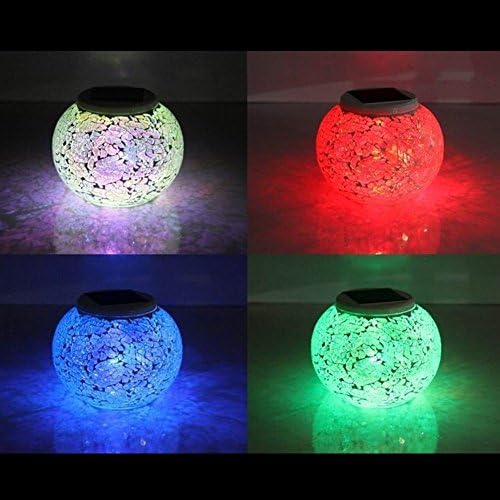 SCH1988 Silver Plating Color Green Compact Solar Lights Solar Lantern