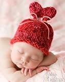 Little Sweet Heart Hat Knitting Pattern - 5 Sizes Included