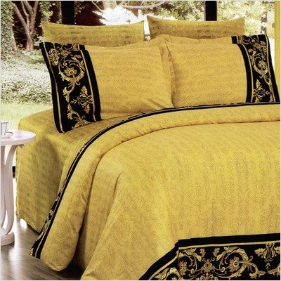 Bonsai 6 Piece Full/Queen Duvet Cover Bed in a Bag Set