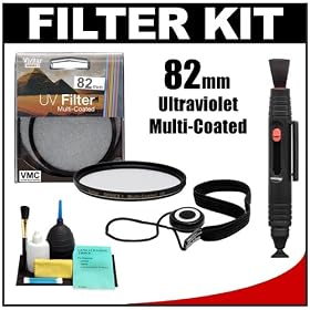 Vivitar Series 1 82mm Multi-Coated Ultraviolet UV Glass Filter with + LensPen + CapKeeper + Lens... by 