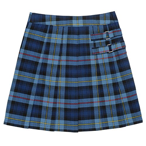 French Toast Plaid Two-Tab Scooter Girls