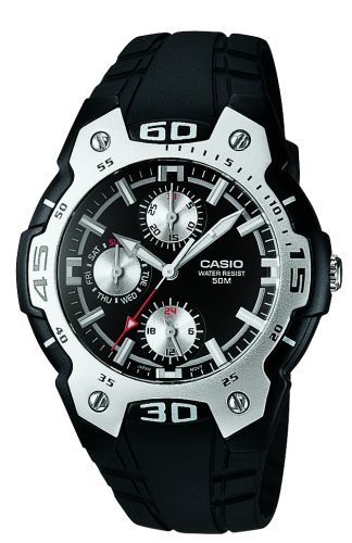 Casio Men's Analog Chronograph Multi Dial Sport Watch #MTR302-1A1V