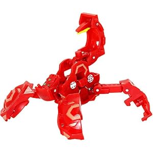 Bakugan New Vestroia Bakuneon LOOSE Single Figure Special Attack TRAP Pyrus (Red) Metalfencer