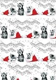 Produkt-Bild: Geschenkpapier Weihnachten mit Anh&auml;nger Cats in Hats