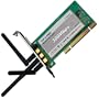 TP-LINK TL-WN951N IEEE 802.11b/g IEEE 802.11n Draft 2.0 PCI Wireless Adapter Up to 300Mbps Data Rates 64/128/152 bit WEP WPA/WPA2 WPA-PSK/WPA2-PSK (TKIP/AES) Athero 3T3R 2.4GHz