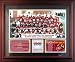 1982 Washington Redskins Framed Super Bowl XVII Team Photo with Stats