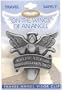 Never Drive Faster Than Your Guardian Angel Can Fly Visor Clip