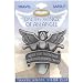 Never Drive Faster Than Your Guardian Angel Can Fly Visor Clip