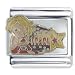 Jewelry : Track Star Running Sport Italian Charms Bracelet Link