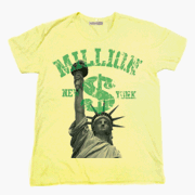 カレッジＴシャツ 自由の女神とドルマーク MILLION
