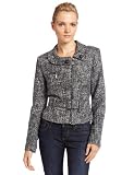 Mac & Jac Women's Tweed Motorcycle Jacket