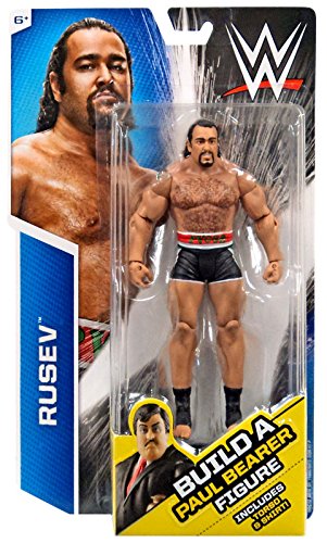 WWE, Basic Series, Rusev Exclusive Action Figure [Build Paul Bearer]