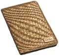 Cole Haan Hand-Woven Leather Cover for 2nd Generation Kindle,Light Bronze