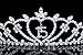 Pageant Quinceanera 15 Birthday Party Rhinestones Crystal Crown Tiara