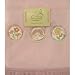 Beansprout Dream Sleep Grow Baby Blanket 30X36in, Pink, Rainbow/Flower