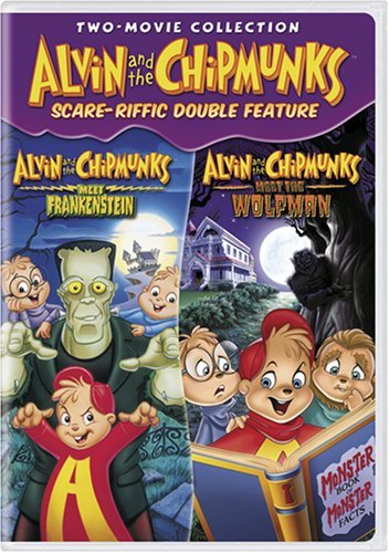 Cover art for Alvin and the Chipmunks Scare-Riffic Double Feature Cover art for Alvin and the Chipmunks Scare-Riffic Double Feature