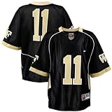 Nike Wake Forest Demon Deacons #11 Youth Black Replica Football Jersey