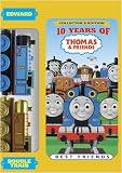 Thomas & Friends:10 Years w/ double train dvd cover art