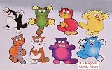 Eigenschaften Mari-Team.de  / 8 tlg. Magnet - Set Comic - Katze
