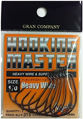 Gran. Nogales Hooking Master. Heavy Wide #1/0. 7pcs