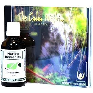 Native Remedies The Calm Within CD and PureCalm ComboPack by Native Remedies