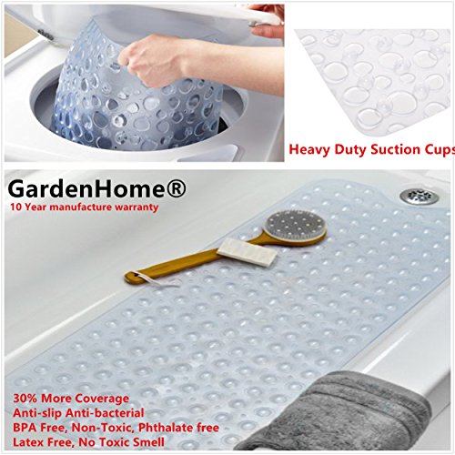 Gardenhome powerful anti-bacterial slip-resistant batht…