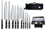 Saber F-11 Working Chef Knives with Chefs Knife Bag