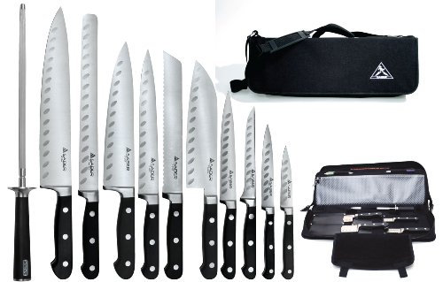 Saber F 11 Working Chef Knives with Chefs Knife Bag